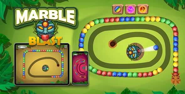 Marble Blast - HTML5 Game