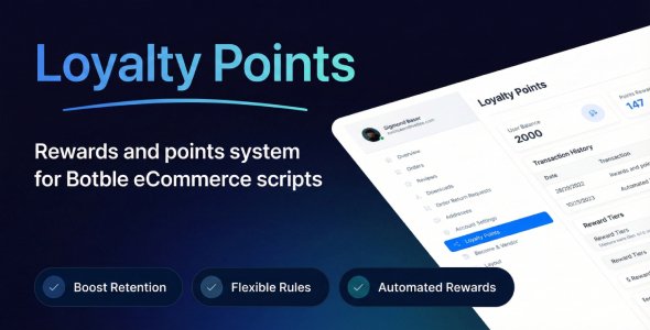 Loyalty Points - Advanced Loyalty Program for Botble E-commerce